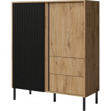 Kumode MIA 1, ozols/melns